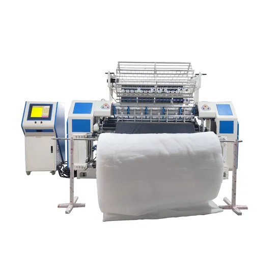 Máquina de quilting CNC automática usada, máquina de quilting de colchão com múltiplas agulhas para costura acolchoada