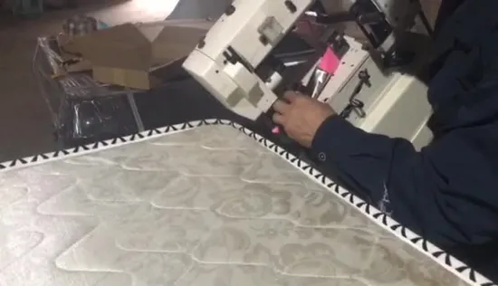 Cilindro para máquina de costura automática de bordas de fita de colchão