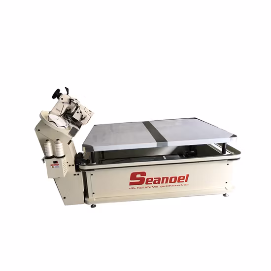Máquina de costura para colchas, fitas para carpetes, bordas e bordas, máquina de costura automática, máquina de quilting computadorizada