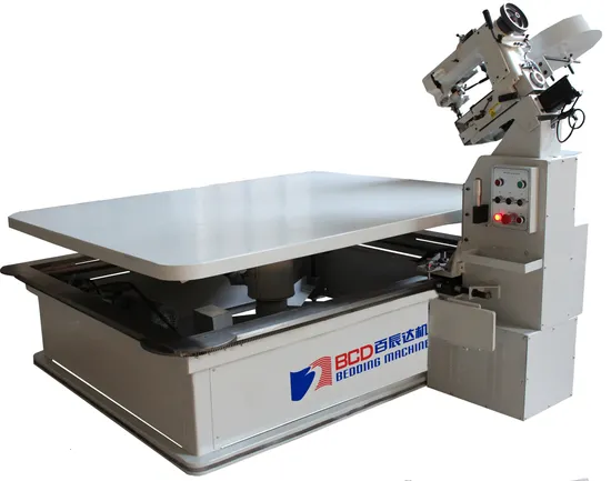 Máquina de costura de fita para colchões